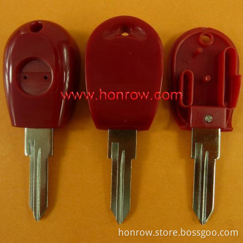 Al transponder key blank with Red Color suit for TPX chip